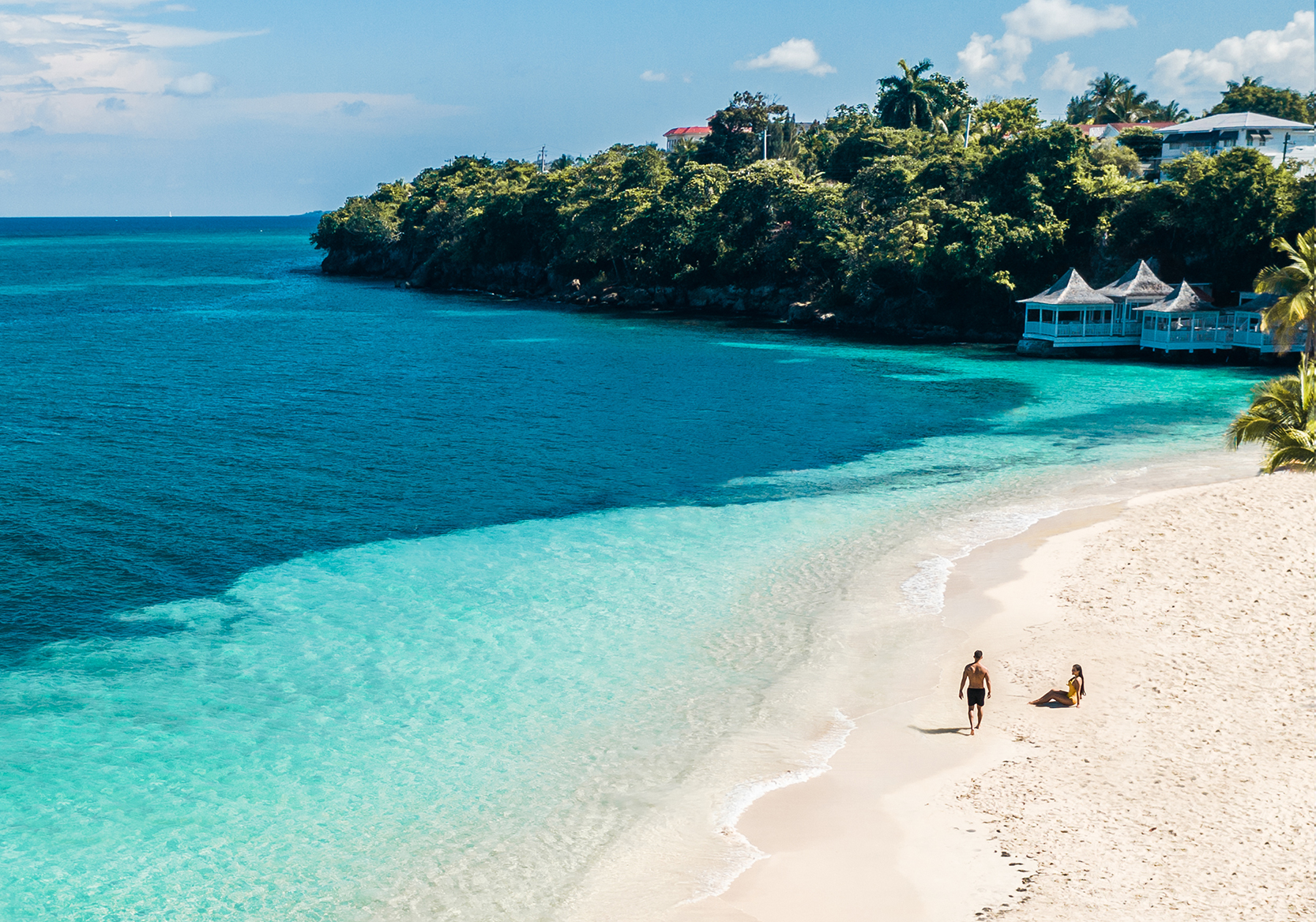 Arial View of Couples Tower Isle resort